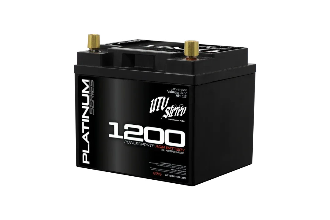 UTV Stereo Platinum Series AGM 1200 Battery UTV Stereo Platinum Series AGM 1200 Battery