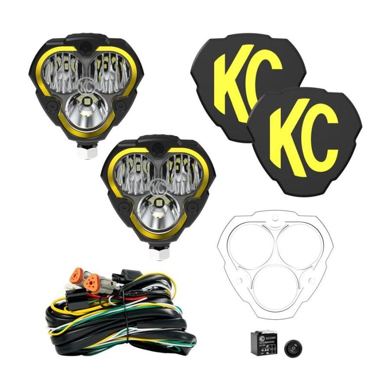 KC FLEX ERA 3 - 2-Light Master LED Light Pod Kit