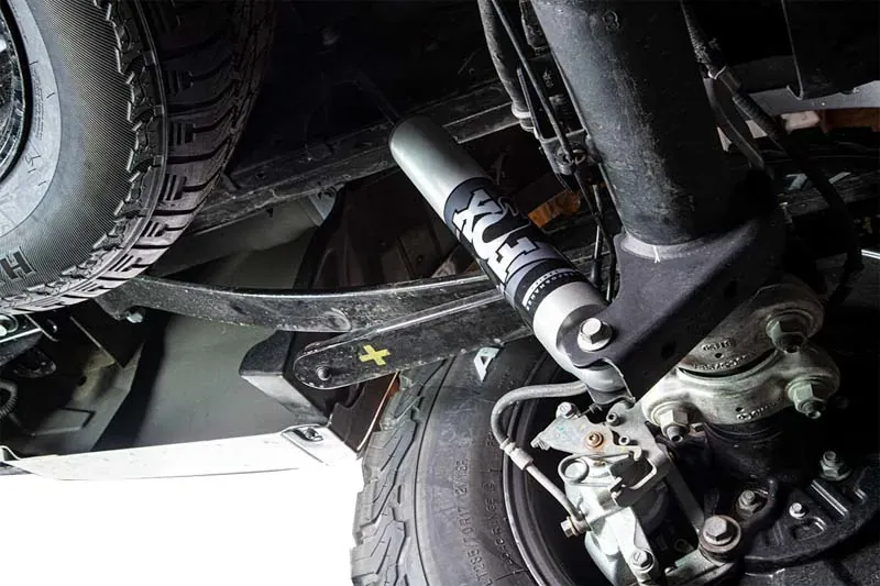 Fox 2.0 IFP Rear Shocks 0-1" Lift, For 17-26 Ford F-250/350 4WD