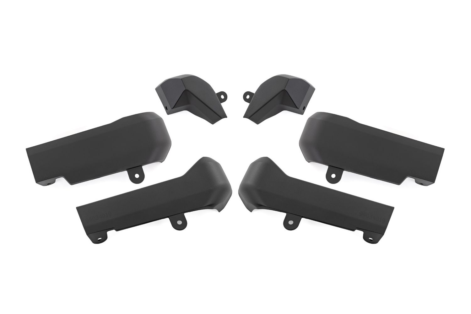 Rough Country Mud Flap Delete GMC Sierra 2500 HD/Sierra 3500 HD 2WD/4WD (2020-2026)