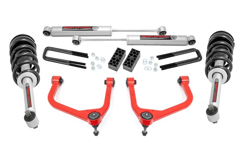 Rough Country 3.5" Lift Kit (19-24) Chevy Silverado & Gmc Sierra 1500 2WD/4WD