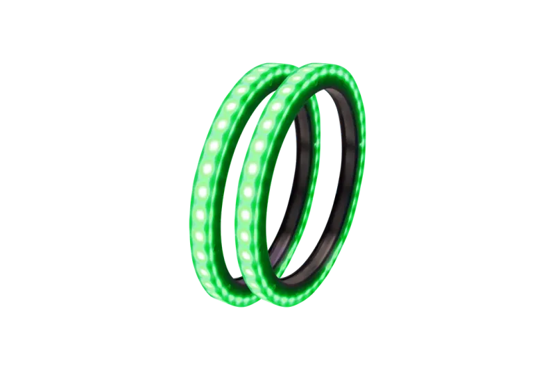 UTV Stereo 8" RGB LED Speaker Rings (Pair)