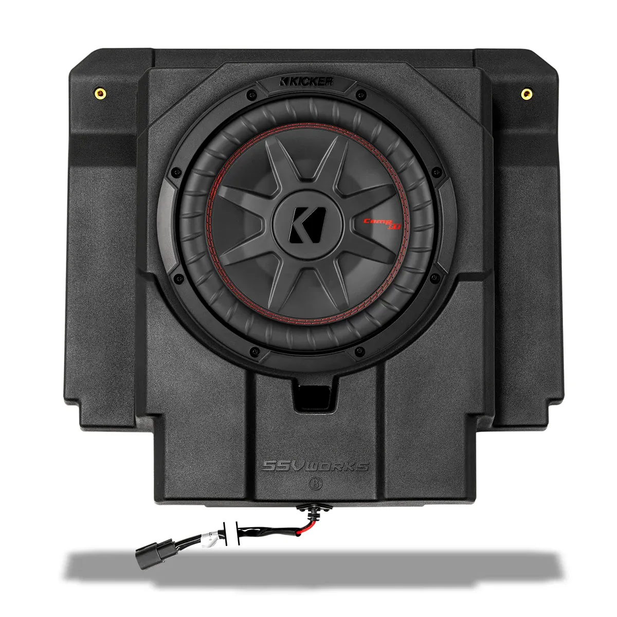 SSV Works 4-Seater Rear-Seat Plug-&-Play Dual-Subwoofer Add-On Kit 2024-2026 Can-Am Maverick R SSV Works 4-Seater Rear-Seat Plug-&-Play Dual-Subwoofer Add-On Kit 2024-2026 Can-Am Maverick R