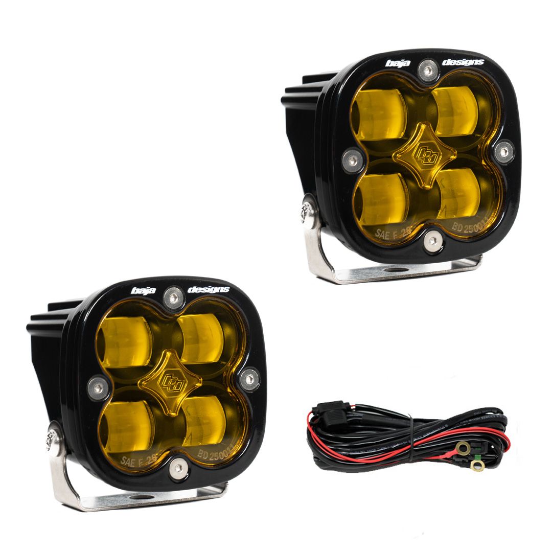 Baja Designs Squadron SAE LED Auxiliary Light Pod Pair - Universal Baja Designs Squadron SAE LED Auxiliary Light Pod Pair - Universal