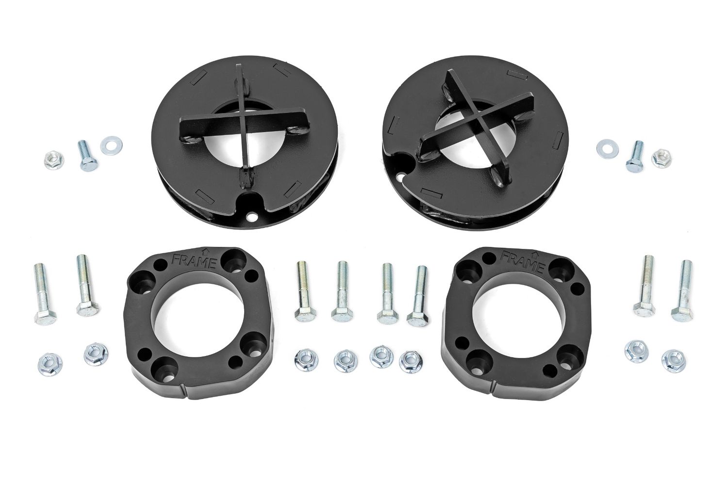 Rough Country 1.75 Rough Country 1.75" Leveling Kit W/ Rear Shocks (22-26) Toyota Tundra 2WD/4WD