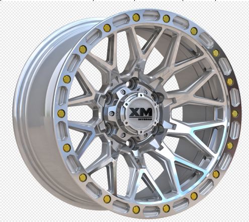 Extreme Mudder 17x9 6x139.7 +00 Silver Polish Wheels Extreme Mudder 17x9 6x139.7 +00 Silver Polish Wheels