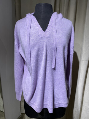 Elliot Lauren Lavander Cashmere Hoody Elliot Lauren Lavander Cashmere Hoody