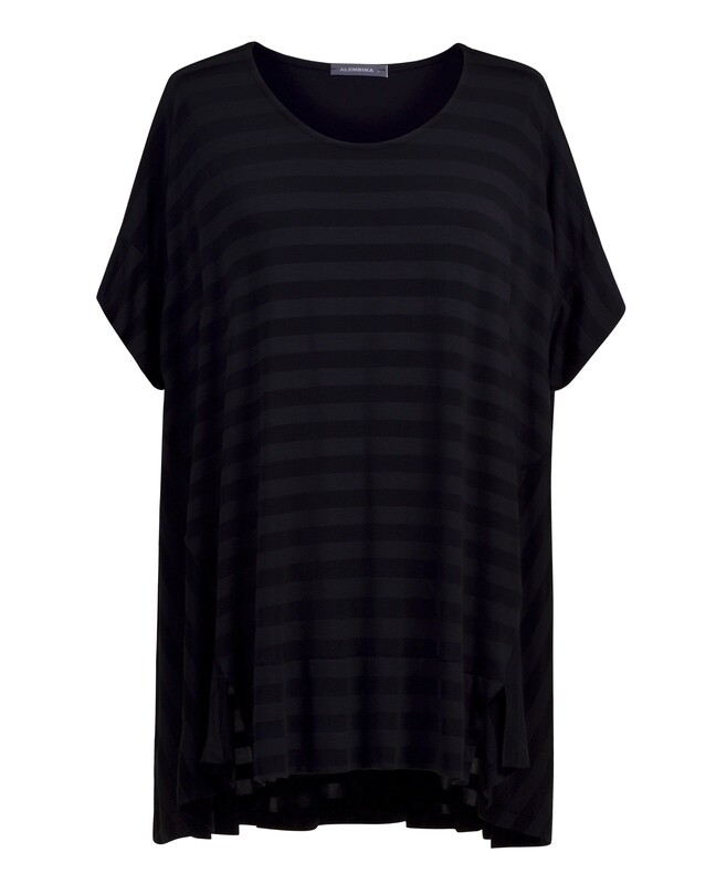 Alembika Evening Striped Loose Tee Alembika Evening Striped Loose Tee