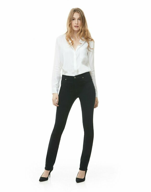 Yoga Jeans High Rise Skinny in Black Yoga Jeans High Rise Skinny in Black