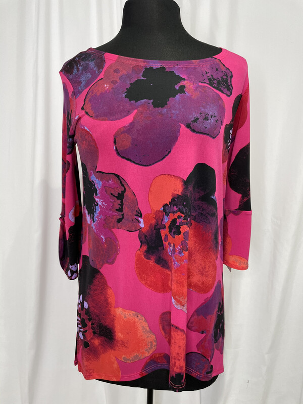 Clara Sun Woo Berry Floral Tunic Clara Sun Woo Berry Floral Tunic
