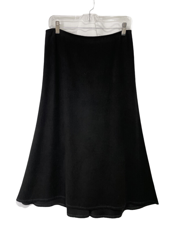 Hannes Roether Black Moleskin Skirt Hannes Roether Black Moleskin Skirt