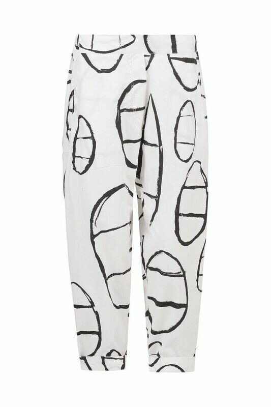 Alembika Cotton Print Capri Pant Alembika Cotton Print Capri Pant