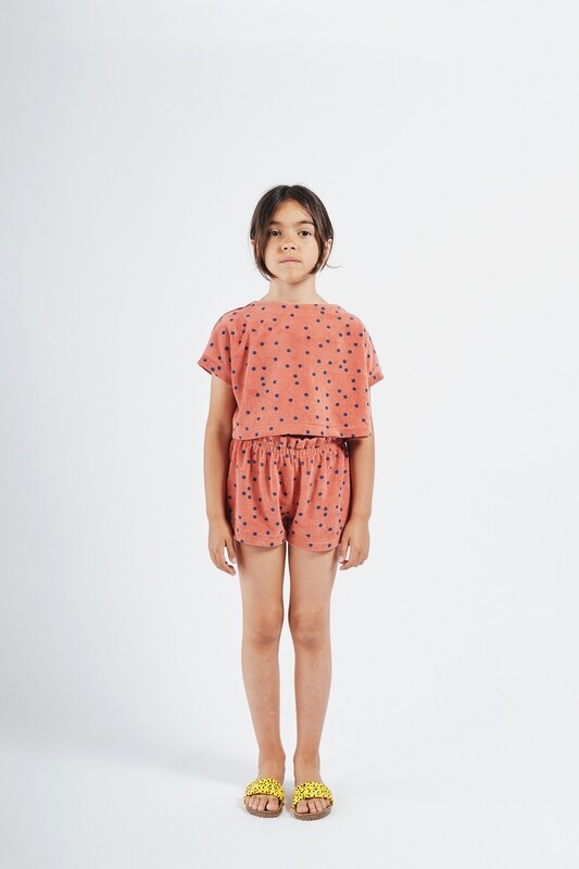 SPOTS TERRY TOWEL CROPPED SWEATER SPOTS TERRY TOWEL CROPPED SWEATER