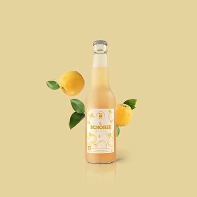 Le schorle - Pomme tonique (BIO) - les filles de l’Ouest - 33cl