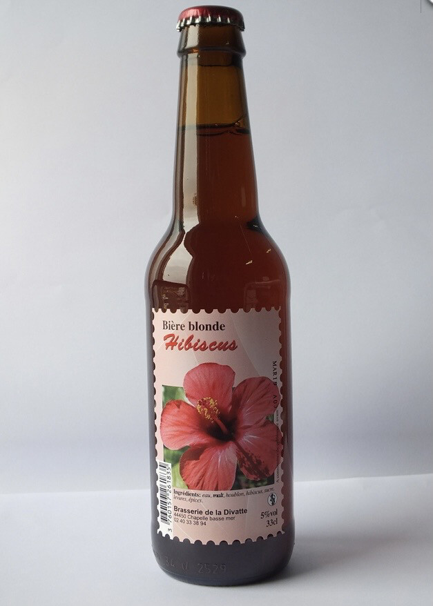 Bière BIO artisanale et locale Hibiscus - BOKED HAG EDOÙ - Blonde 33 cl