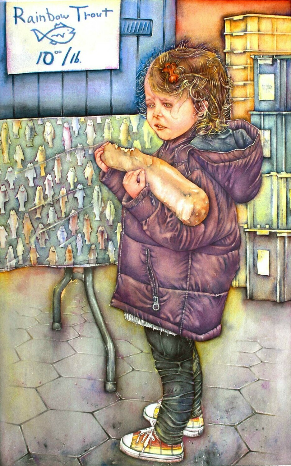 Wall Art Watercolor Prints | &quot;Assimilation&quot;