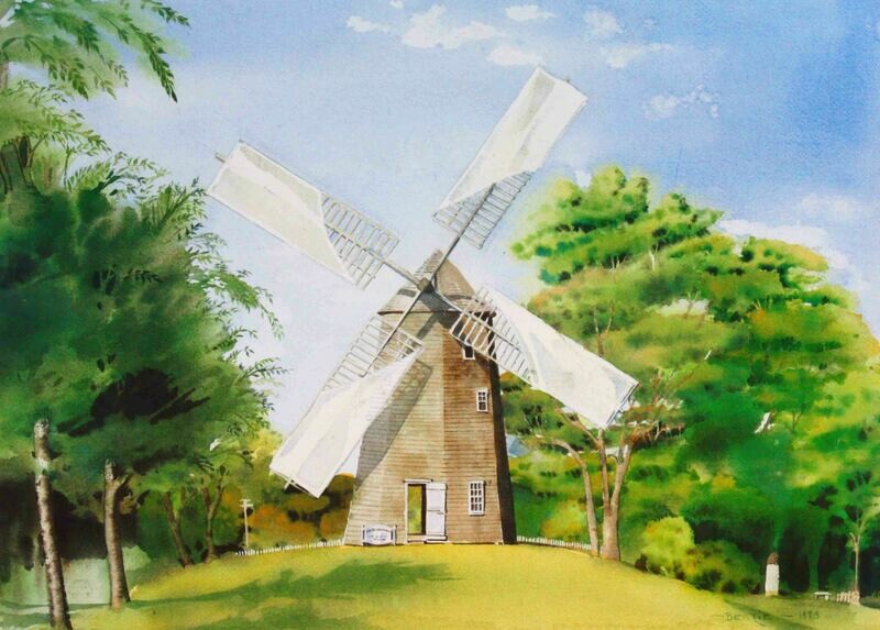 "East Hampton Windmill"