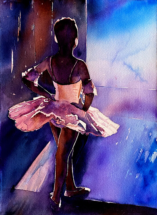 Art Decoration Prints | "Waiting In The Wings"