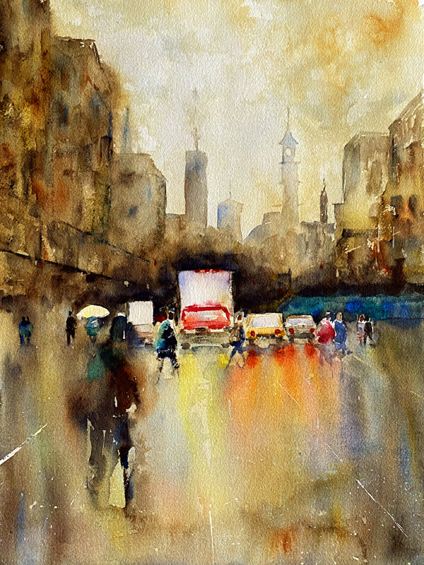 Office Decor Giclee&#39; Prints | &quot;Left Out To Soak&quot;