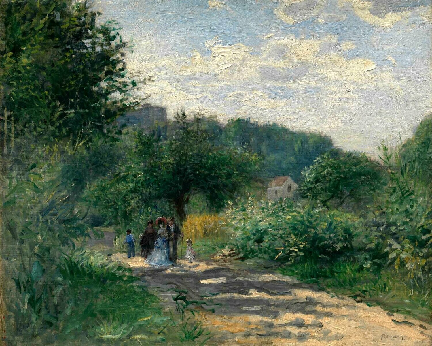 Auguste Renoir | A Road in Louveciennes