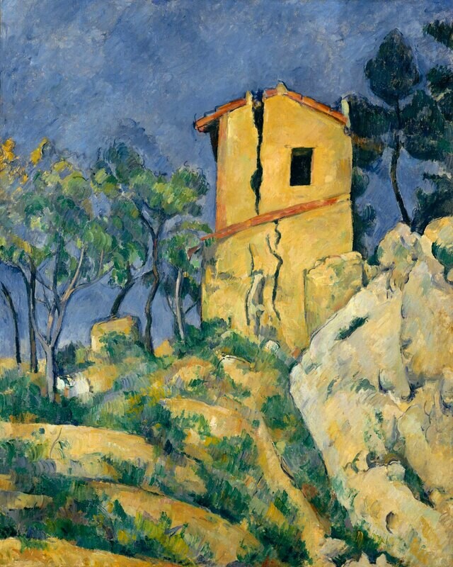 Paul Cézanne | The House with the Cracked Walls