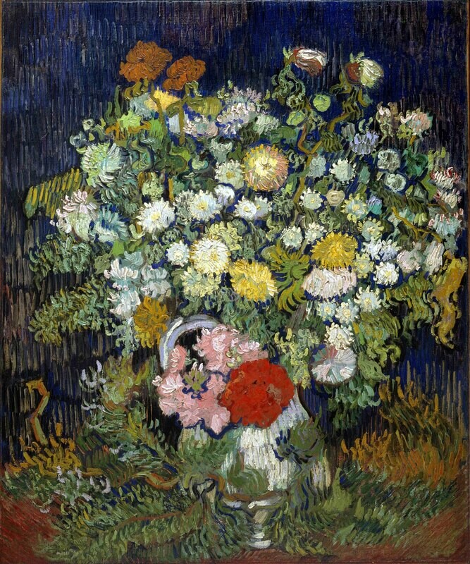 Vincent van Gogh | Bouquet of Flowers in a Vase