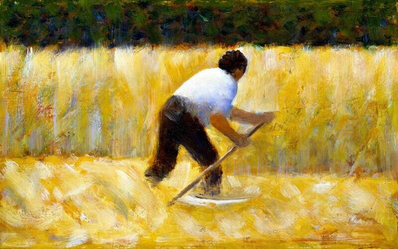 Georges Seurat | The Mower