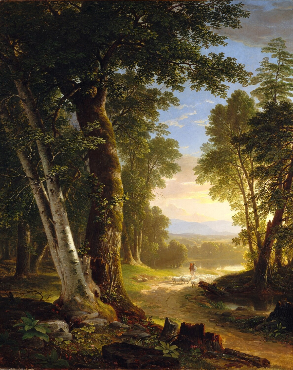 Asher Durand | The Beeches 1845