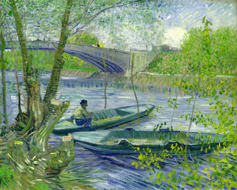 Vincent van Gogh | Fishing in Spring