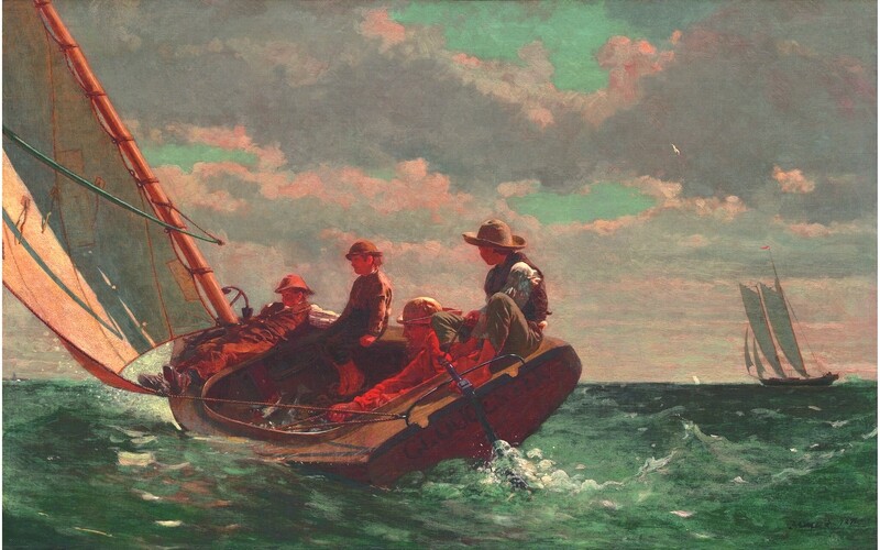 Winslow Homer | Breezing Up 1873