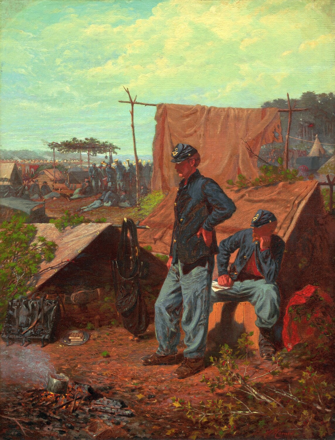 Winslow Homer | Home Sweet Home 1863