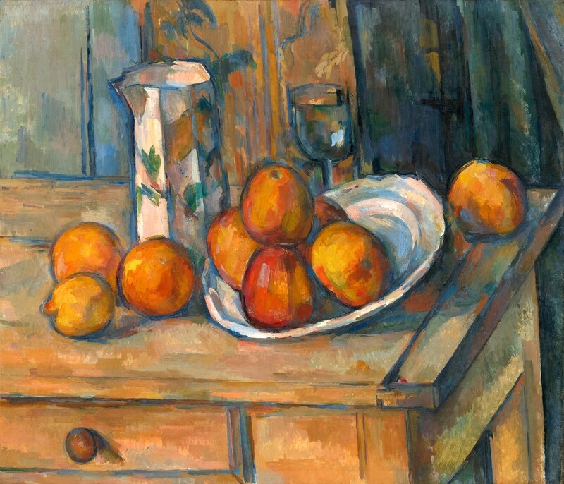 Paul Cézanne | Still Life with Milk Jug and Fruit 1900