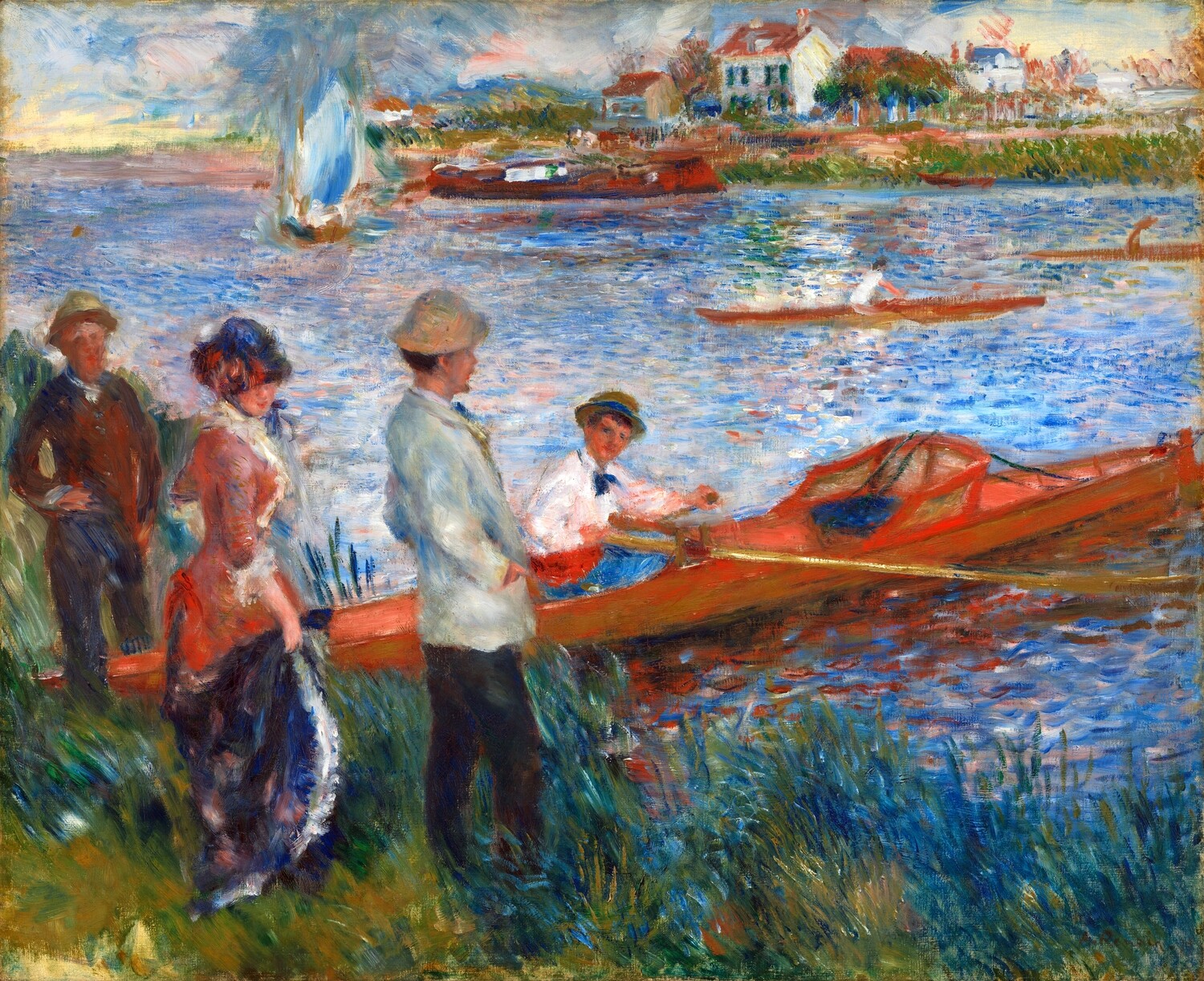 Auguste Renoir | Oarsmen at Chatou 1879
