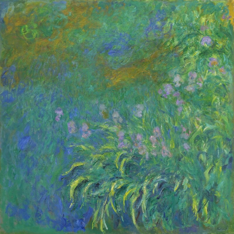 Claude Monet | Irises 1914