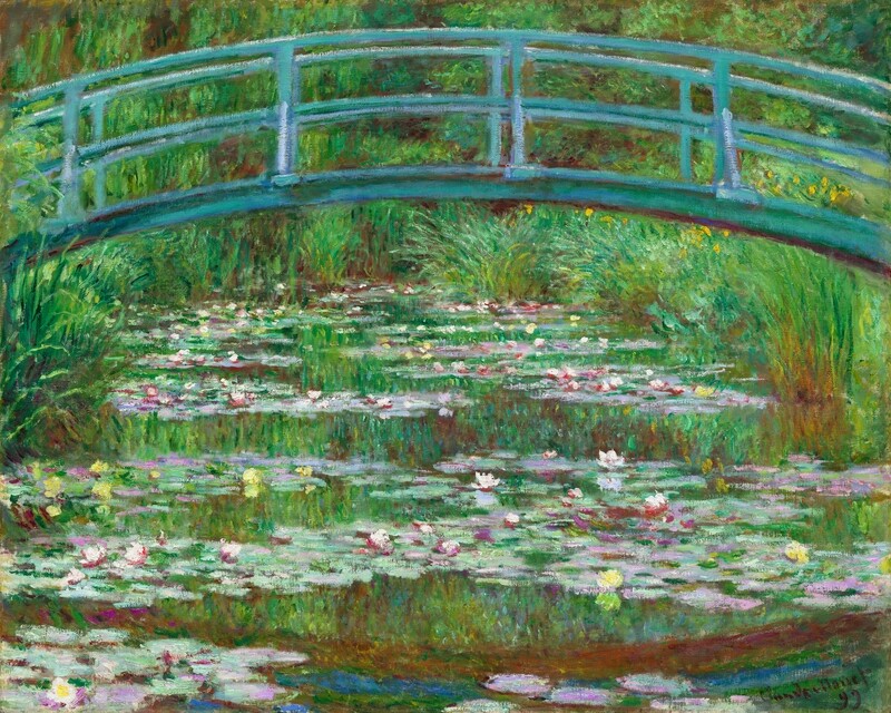 Claude Monet | The Japanese Footbridge 1899