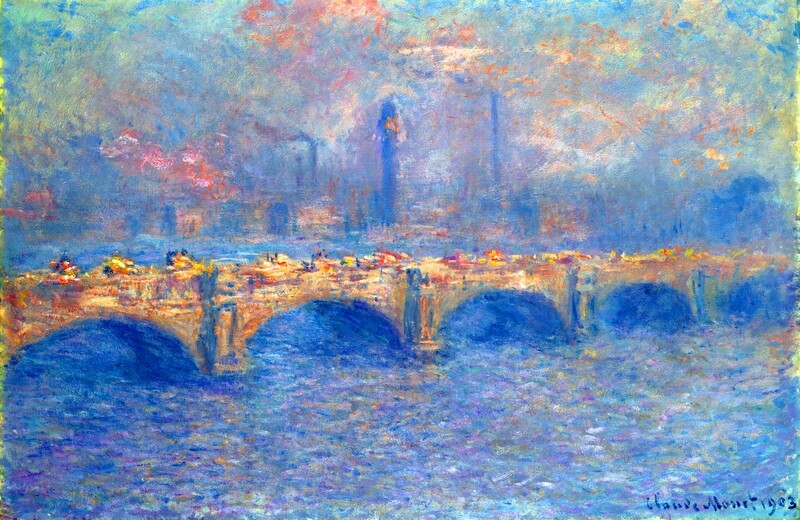 Claude Monet | Waterloo Bridge, Sunlight Effect 1903