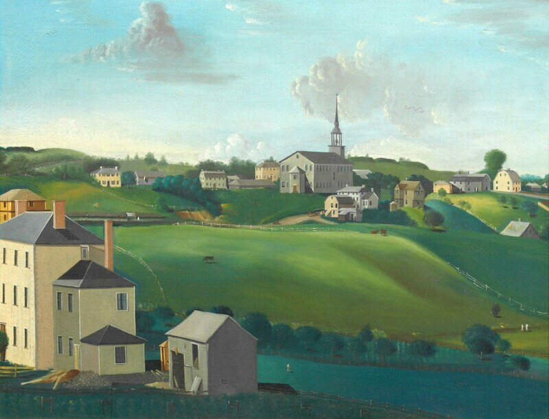 John Penniman | Meetinghouse Hill, Roxbury, Massachusetts 1799