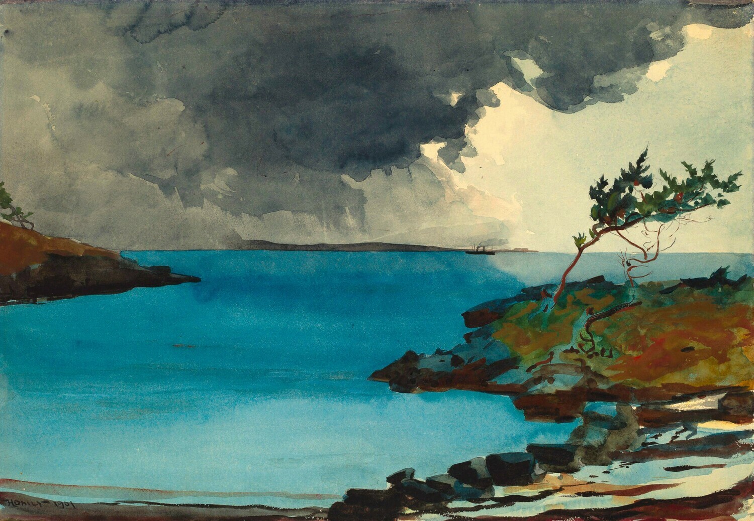 Winslow Homer | The Coming Storm 1901