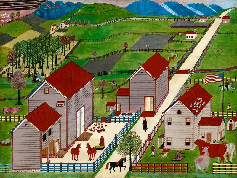 American 19th Century | Mahantango Valley Farm