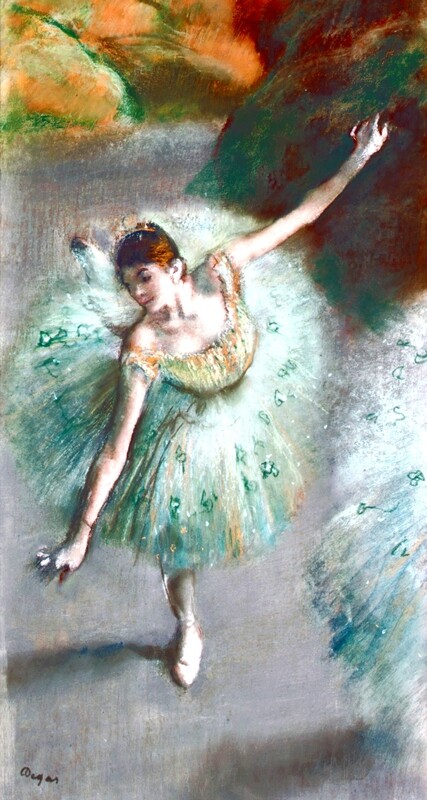 Edgar Degas | Dancer in Green