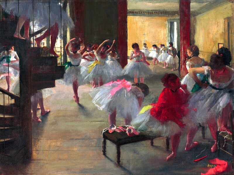 Edgar Degas | The Dance Class 1873