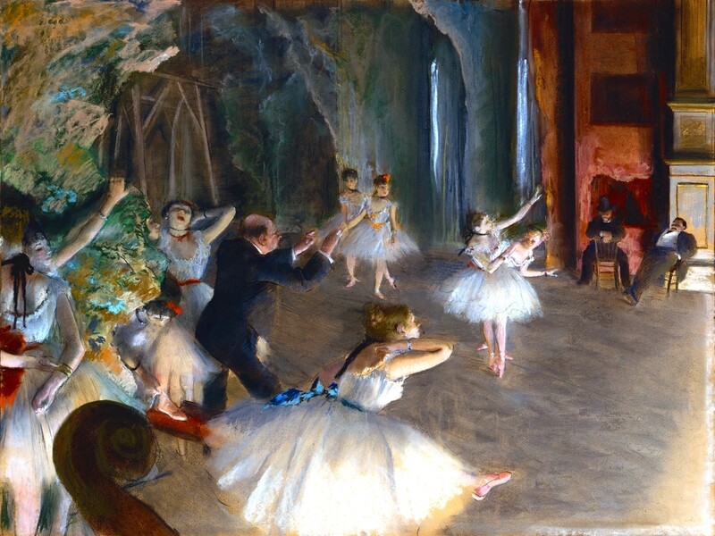 Edgar Degas | The Rehearsal Onstage