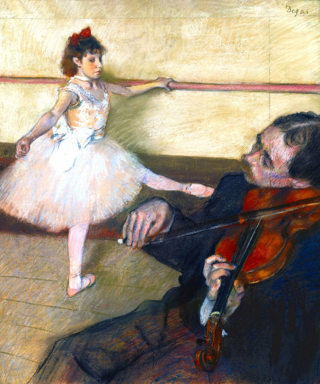 Edgar Degas | The Dance Lesson