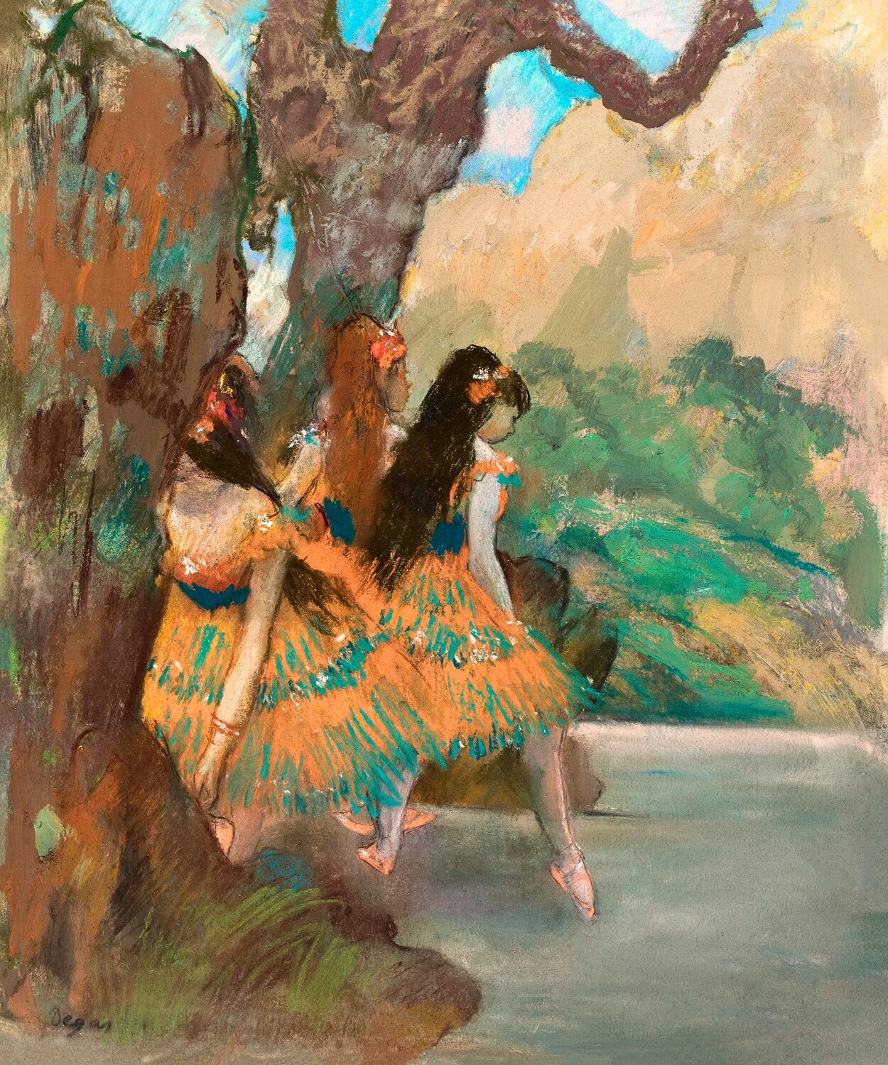 Edgar Degas | Ballet Dancers 1877