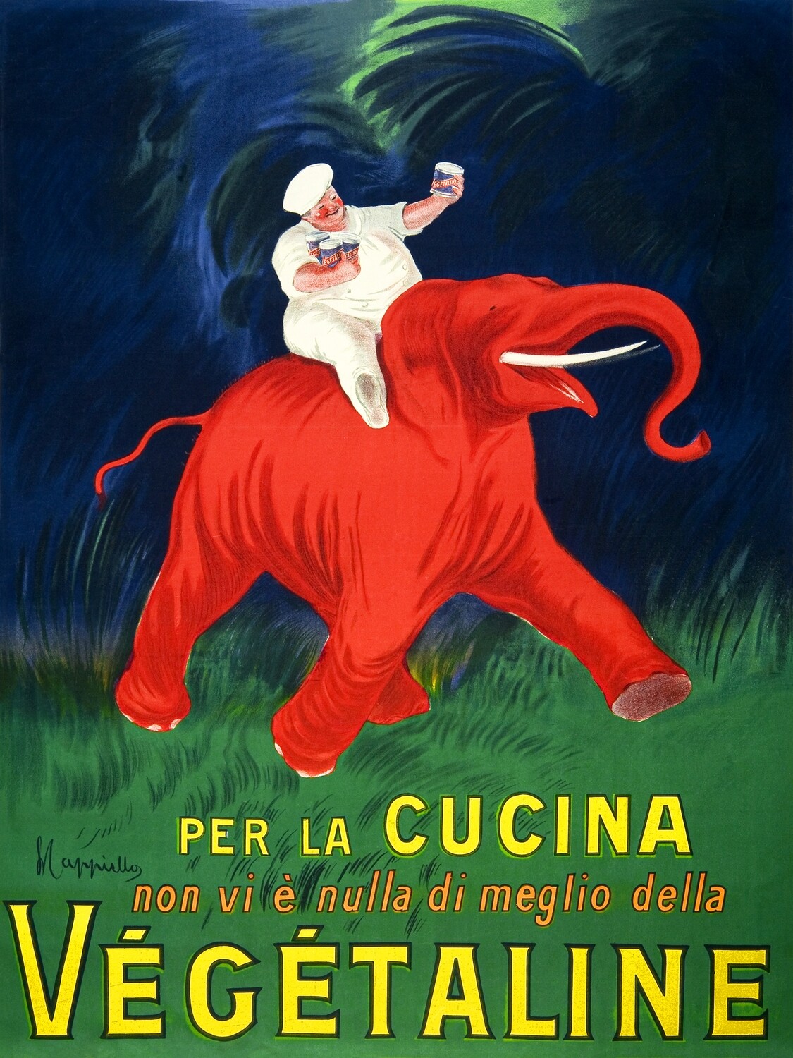 Leonetto Cappiello | Vegetaline 1910