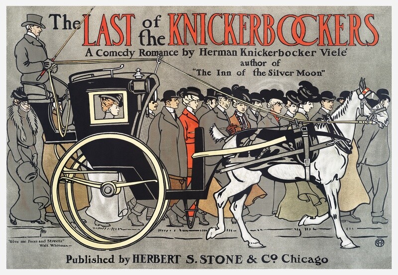 Edward Penfield | The Last of the Knickerbockers 1901
