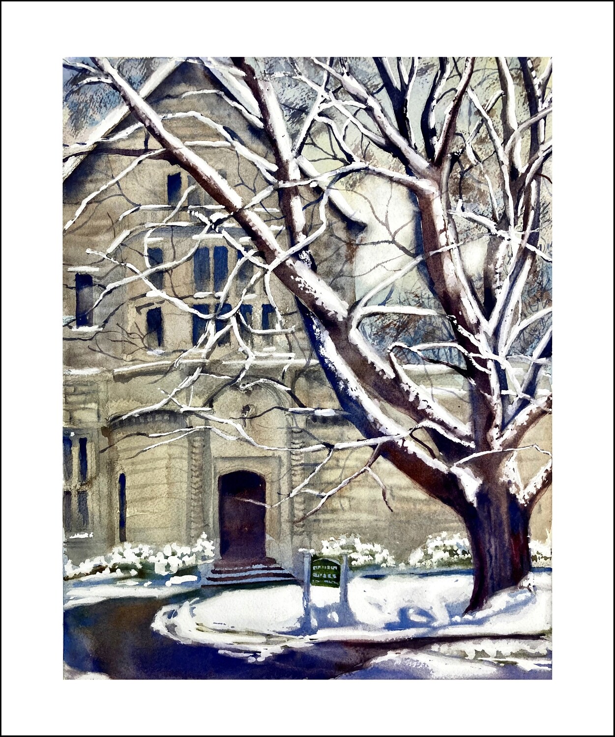 Coe Hall - Roberta Erlagen Watercolor Artist