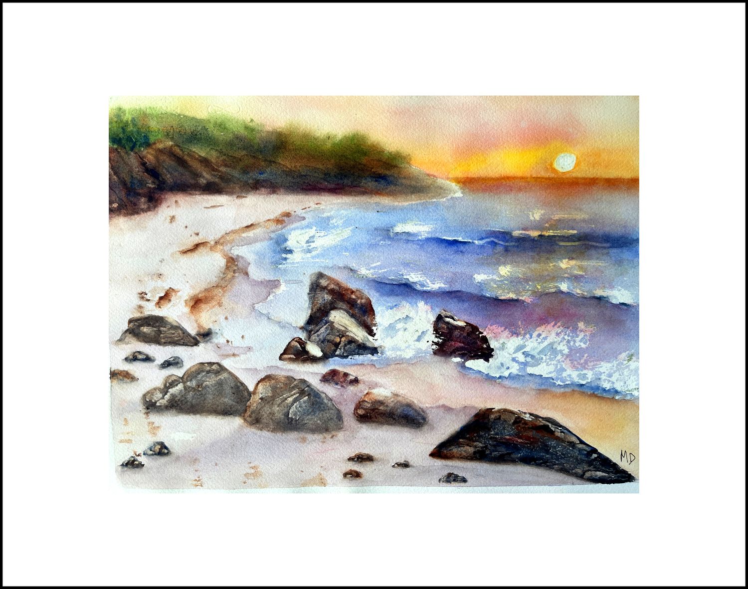 &quot;A New Day on Block Island&quot; - Frameable Collection