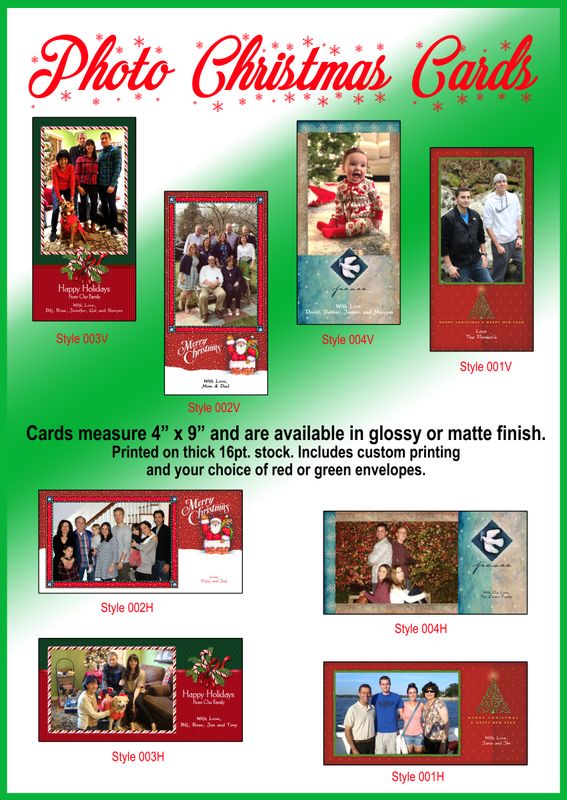 Custom &amp; Photo Christmas Cards