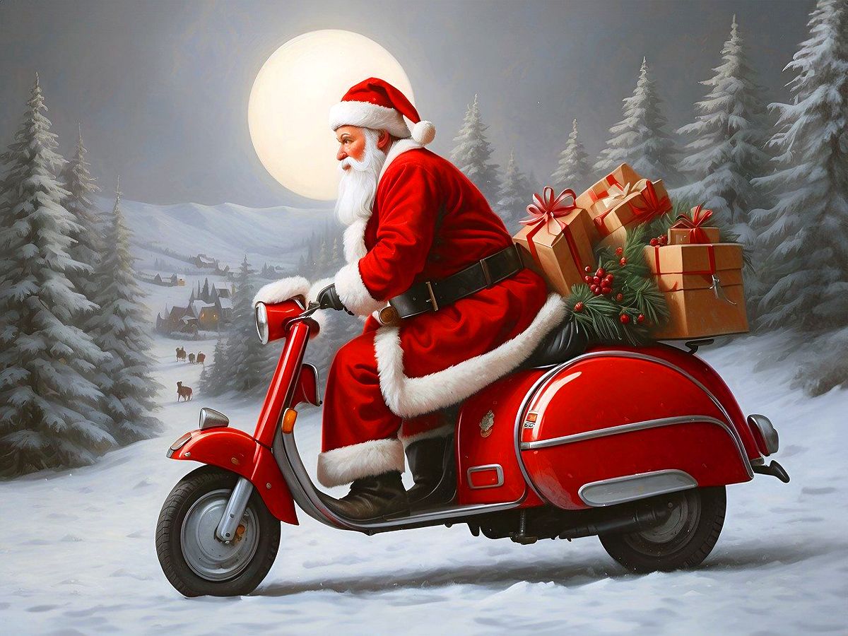Generic &amp; Custom Fold Over Christmas Cards - Horizontal Christmas Card Style: